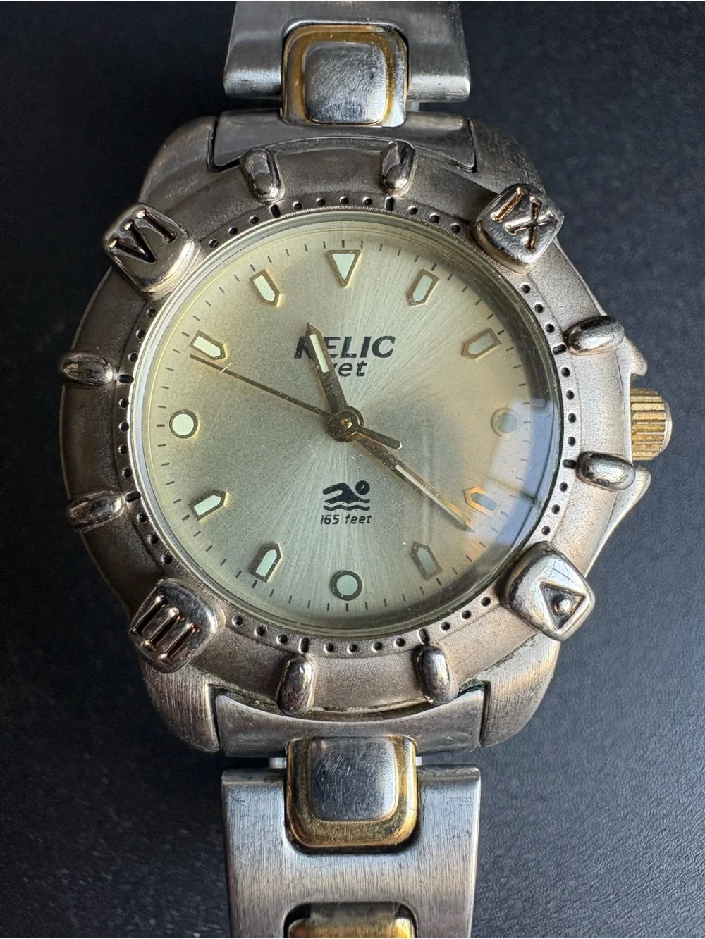 Relic Mens Two-Tone Stainless Steel‎ Water-Resistant Watch